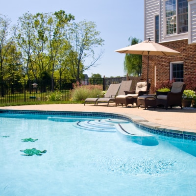 POOL OPENING